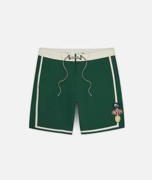 NEW JETTY men's hudson hybrid boardshort in green
